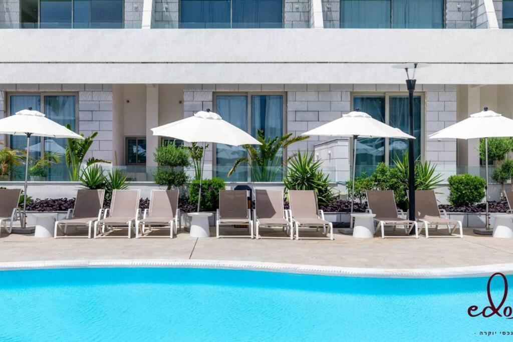 Apartment דירה בסגנון סקנדינבי במתחם סי סייד 100 מטר מהים - By Edom Eilat